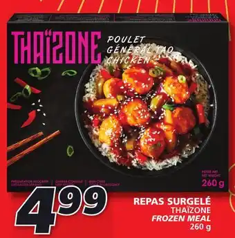 IGA THAÏZONE FROZEN MEAL offer
