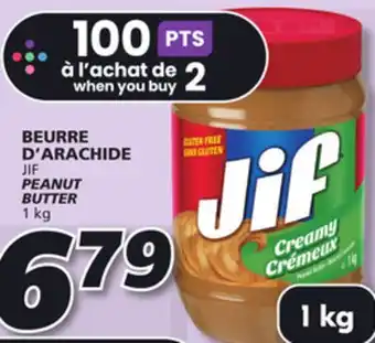 IGA JIF PEANUT BUTTER offer