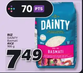IGA DAINTY Basmati RICE offer