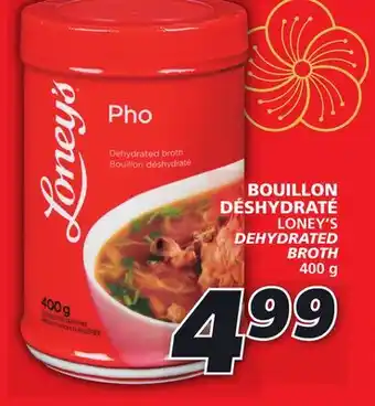 IGA LONEY'S DEHYDRATED BROTH offer