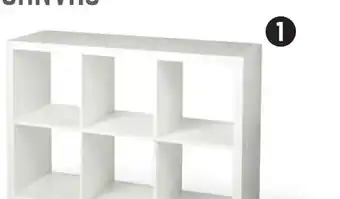Canadian Tire CANVAS Invermere 6-Cube Storage Organizer, White offer