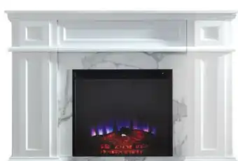 Canadian Tire CANVAS Marseille Mantel Fireplace offer
