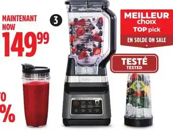 Canadian Tire Ninja Professional Plus Blender Duo with Auto-iQ offer