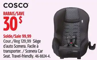 Canadian Tire COSCO Scenera Car Seat offer