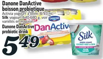 Marché Richelieu Danone DanActive boisson probiotique | Danone DanActive probiotic drink offer