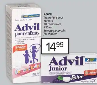Brunet ADVIL Ibuprofène pour enfants offer