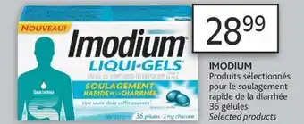 Brunet IMODIUM Produits sélectionnés pour le soulagement rapide de la diarrhée offer
