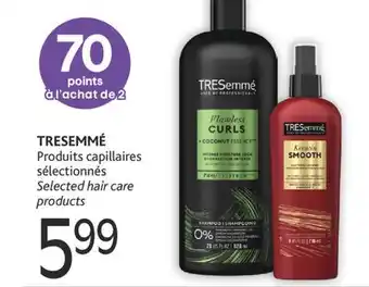 Brunet TRESEMMÉ Produits capillaires sélectionnés offer