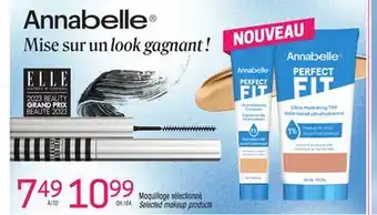 Uniprix ANNABELLE Maquillage sélectionné/Selected makeup products offer