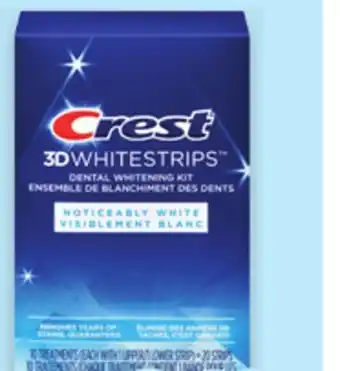 Uniprix CREST 3D WHITESTRIPS Ensemble de blanchiment des dents/Dental whitening kit Traitements/Treatments offer