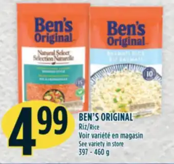 Marché Adonis BEN'S ORIGINAL Riz offer