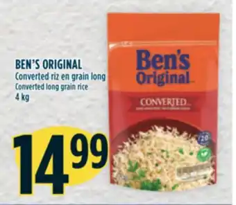 Marché Adonis BEN'S ORIGINAL Converted riz en grain long offer