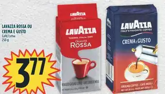 Marché Adonis LAVAZZA ROSSA OU CREMA E GUSTO offer