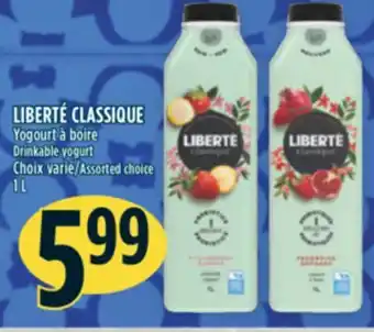 Marché Adonis LIBERTÉ CLASSIQUE Yogourt à boire offer
