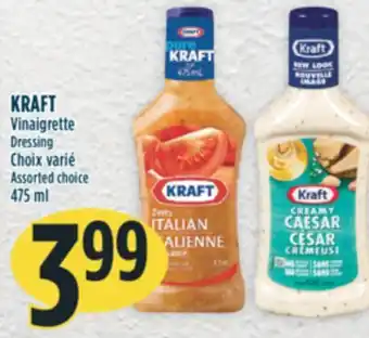 Marché Adonis KRAFT Vinaigrette offer