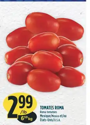 Marché Adonis TOMATES ROMA offer