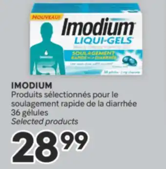 Brunet IMODIUM Produits sélectionnés pour le soulagement rapide de la diarrhée offer