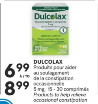 Brunet DULCOLAX Produits pour aider au soulagement de la constipation occasionnelle offer