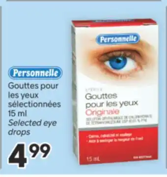 Brunet PERSONNELLE Gouttes pour les yeux sélectionnées offer