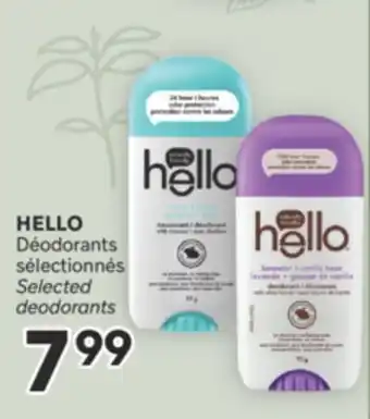 Brunet HELLO Déodorants sélectionnés offer