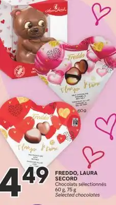 Brunet FREDDO, LAURA SECORD Chocolats sélectionnés offer