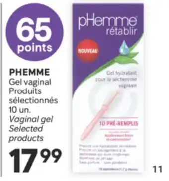 Brunet PHEMME Gel vaginal Produits sélectionnés offer