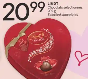 Brunet LINDT Chocolats sélectionnés offer