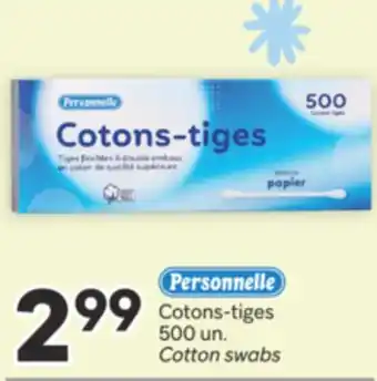Brunet PERSONNELLE Cotons-tiges offer