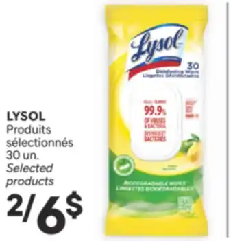 Brunet LYSOL Produits sélectionnés offer