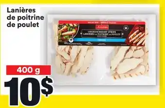 Super C LANIÈRES DE POITRINE DE POULET IRRESISTIBLES | IRRESISTIBLES CHICKEN BREAST STRIPS offer