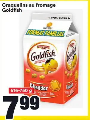 Super C CRAQUELINS AU FROMAGE GOLDFISH | GOLDFISH CHEESE CRACKERS offer