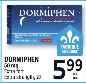 Jean Coutu DORMIPHEN 50 mg Extra fort offer