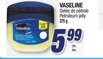 Jean Coutu VASELINE Petroleum jelly offer