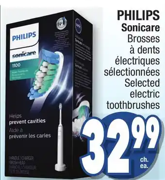Jean Coutu PHILIPS Selected electric toothbrushes offer