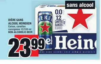 Super C BIÈRE SANS ALCOOL HEINEKEN | NON-ALCOHOLIC BEER offer