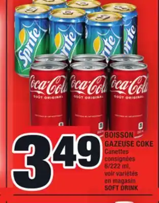 Super C BOISSON GAZEUSE COKE | SOFT DRINK offer