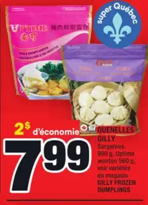 Super C QUENELLES GILLY | GILLY FROZEN DUMPLINGS offer