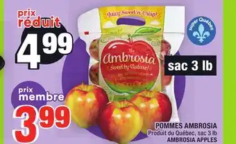 Super C POMMES AMBROSIA | AMBROSIA APPLES offer