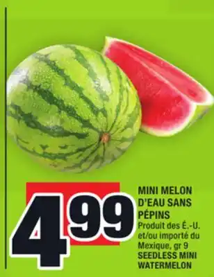 Super C MINI MELON D'EAU SANS PÉPINS | SEEDLESS MINI WATERMELON offer