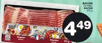 Marches Tradition OLYMEL BACON offer