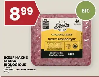 Rachelle-Bery Grocery 8 ACRES ORGANIC LEAN GROUND BEEF offer