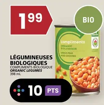 Rachelle-Bery Grocery COMPLIMENTS BIOLOGIQUE ORGANIC LEGUMES offer