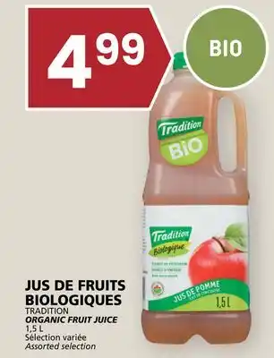 Rachelle-Bery Grocery TRADITION ORGANIC FRUIT JUICE offer
