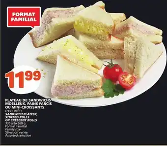 Marché Bonichoix C'EST PRÊT! SANDWICH PLATTER, STUFFED ROLLS OR CRESCENT ROLLS offer