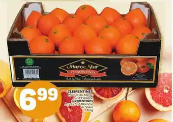 Marché Bonichoix CLEMENTINES offer