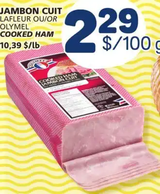 Marché Bonichoix OLYMEL COOKED HAM offer