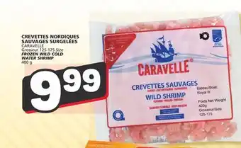 Marché Bonichoix CARAVELLE Grosseur 125-175 Size FROZEN WILD COLD WATER SHRIMP offer