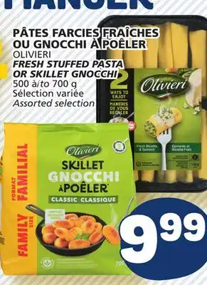 Marché Bonichoix OLIVIERI FRESH STUFFED PASTA OR SKILLET GNOCCHI offer
