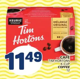 Marché Bonichoix TIM HORTONS K-CUP COFFEE offer