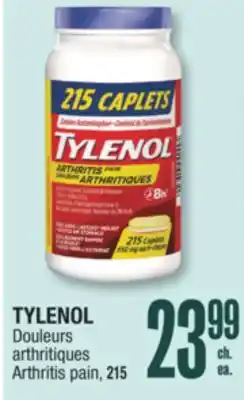 Jean Coutu TYLENOL Arthritis pain offer